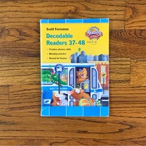 Decodable Readers 37 - 48
Reading Street Grade 1.4
Resource Focus Phonics Letter
